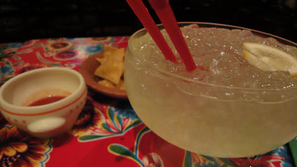 my margarita was large as well